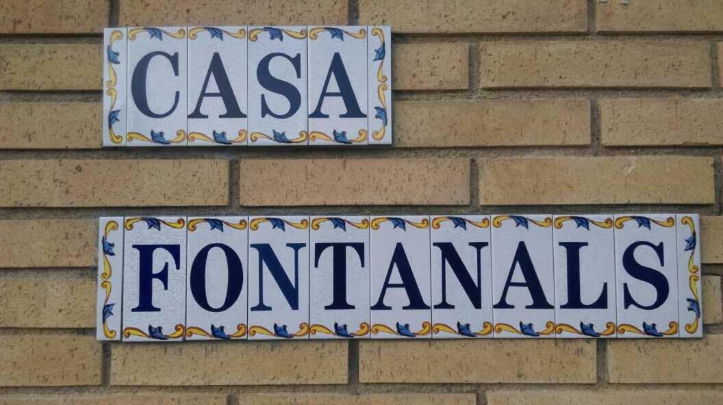 Casa Fontanals Villa Pla del Panadés Екстериор снимка